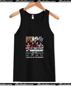 Kiss 46th Anniversary 1973-2019 Tank Top AI