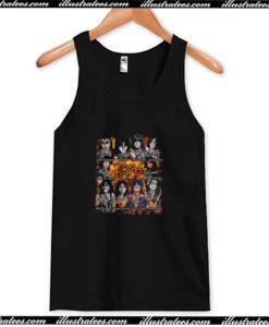 Kiss Band Characters Tank Top AI