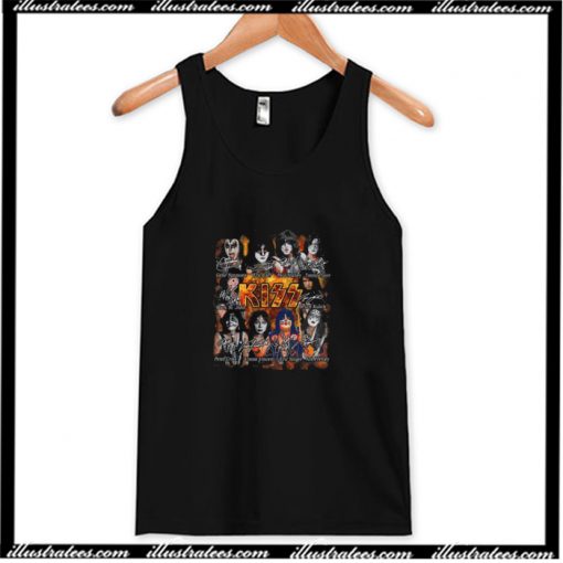 Kiss Band Characters Tank Top AI