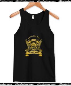 Live to Ride Behind Bars Tank Top AI