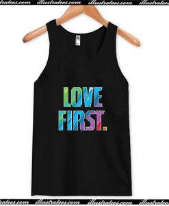 Love First Tank Top AI