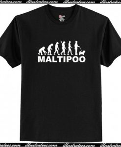 Maltipoo evolution T-Shirt AI