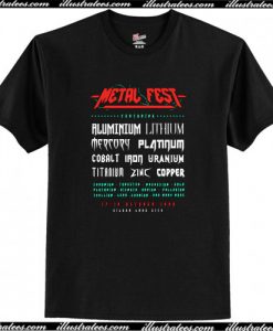 Metal Fest T Shirt AI