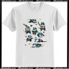 Ninja Cat Montage T-Shirt AI