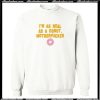 Once Upon a Time in Hollywood Donut Crewneck Sweatshirt AI