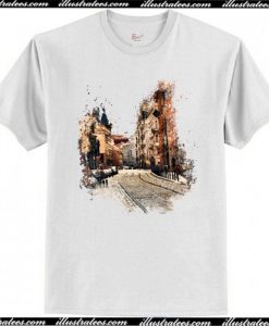 Prague street art prague T-Shirt AI