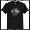 Raiders Lakers It’s In My Heart Inside Me T-Shirt AI