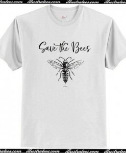 Save The Bees Style T-Shirt AI