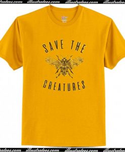 Save The Creatures T-Shirt AI