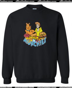 Scooby-Doo and Shaggy Munchies Sweatshirt AI