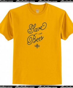 Scripted Save The Bees T-Shirt AI