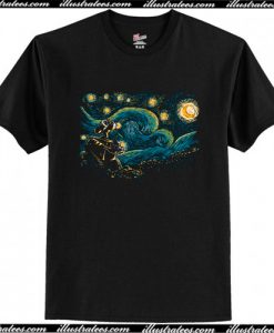 Starry robot T Shirt AI