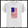 US Flag Distressed T-Shirt AI