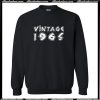Vintage 1965 birthday gift Retro Grunge Sweatshirt AI
