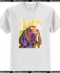 Vizsla Dog T-Shirt AI