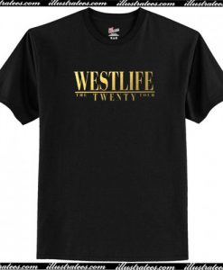 Westlife the Twenty Tour T-Shirt AI