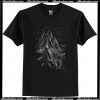 mountains stick drawing T-Shirt AI