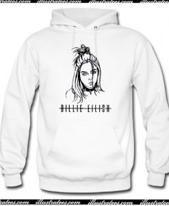 Billie Eilish Art Hoodie AI