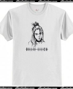 Billie Eilish Art T-Shirt AI