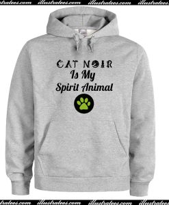 Cat Noir Is My Spirit Animal Hoodie AI