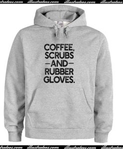 Coffee Scrubs and Rubber Hoodie AI