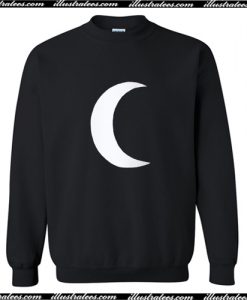 Crescent Moon Unisex Sweatshirt AI