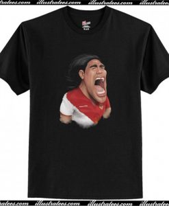 Falcao Monaco Colombia Football T Shirt AI