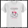 Flamingo breast cancer is a journey I never planned or asked for T Shirt AI