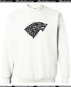 Floral Wolf Game Of Thrones Sweatshirt AI