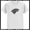 Floral Wolf Game Of Thrones T-Shirt AI