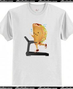 Funny Taco Gym T-Shirt AI