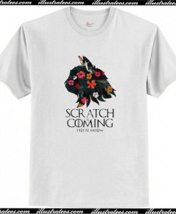 Game of Thrones scratch is coming house meow Cat Drago T Shirt AI