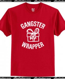 Gangster Wrapper Christmas T Shirt AI