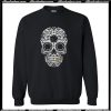 Halloween Day Of The Dead Sugar Skull Retro Outfit Crewneck Sweatshirt AI