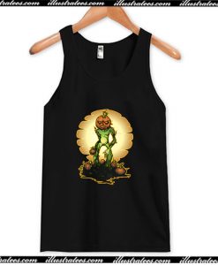 Halloween Pumpkin Monster Tank Top AI