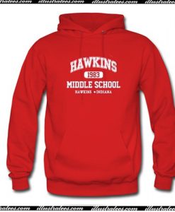 Hawkins High Middle School Hoodie AI