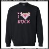 I Love Rock Pink Panther Sweatshirt AI