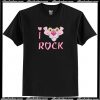 I Love Rock Pink Panther T-Shirt AI