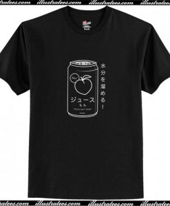 Japanese Peach Soft Drink T-Shirt AI