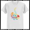 Jelly Polychaete worm tomopteris T-Shirt AI