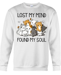 Lost My Mind Found My Soul Crewneck Sweatshirt AI