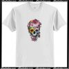 Marvellous flower skull T Shirt AI