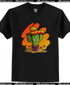 Mexican Cactus T-Shirt AI