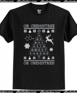 Oh Chemistree Christmas Ugly T Shirt AI
