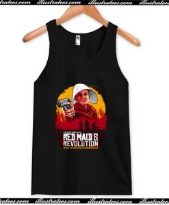 Red Maid's Revolution Tank Top AI