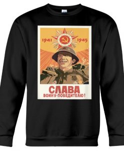 SOVIET UNION RED ARMY WWII TRIBUTE Sweatshirt AI
