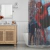 Spiderman Shower Curtain AI