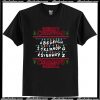 Stranger Things Merry Christmas Alphabet Light Ugly T Shirt AI