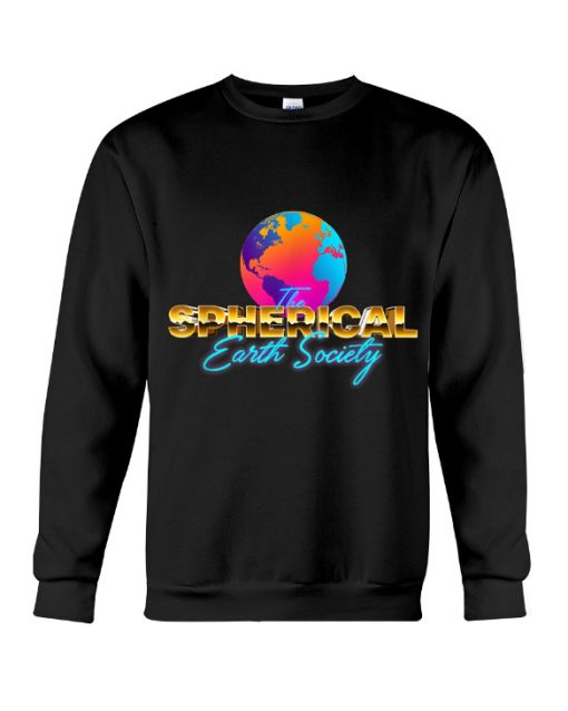The SPHERICAL Earth Society Sweatshirt AI