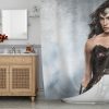 The Wonder Woman Shower Curtain AI